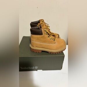 Timberland Tan and Brown Boots Rugged Durable Design